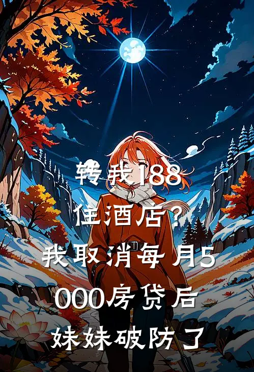 转我188住酒店？我取消每月5000房贷后，妹妹破防了