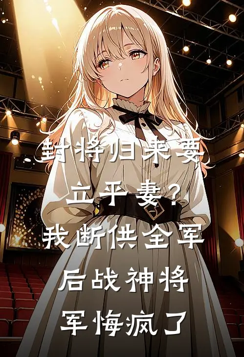 封将归来要立平妻？我断供全军后，战神将军悔疯了