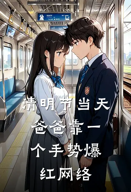 清明节当天，爸爸靠一个手势爆红网络