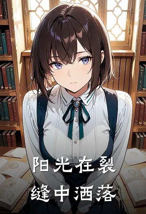 阳光在裂缝中洒落